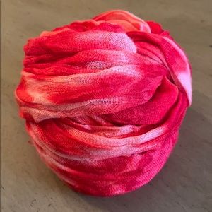 Red Summer Scarf